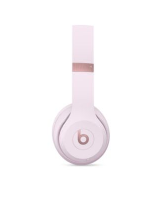 Solo 4 Bluetooth Wireless On-Ear Headphones Cloud Pink MUW33LL/A with USB-C Wall Charger Power Adapter