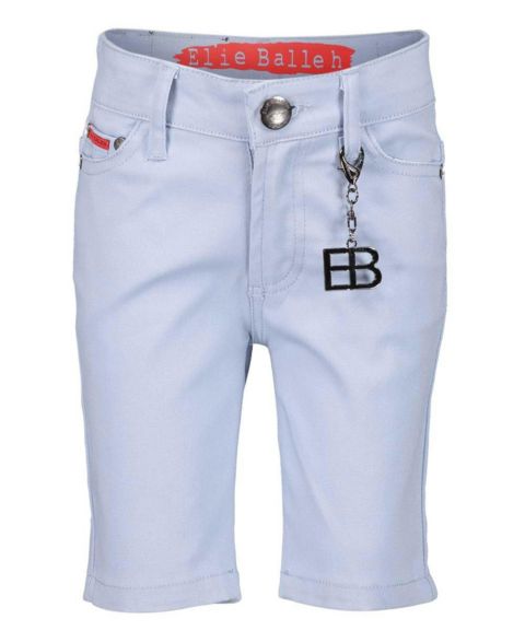 Шорты Elie Balleh Blue Cotton Twill для мальчиков, цвет: Синий