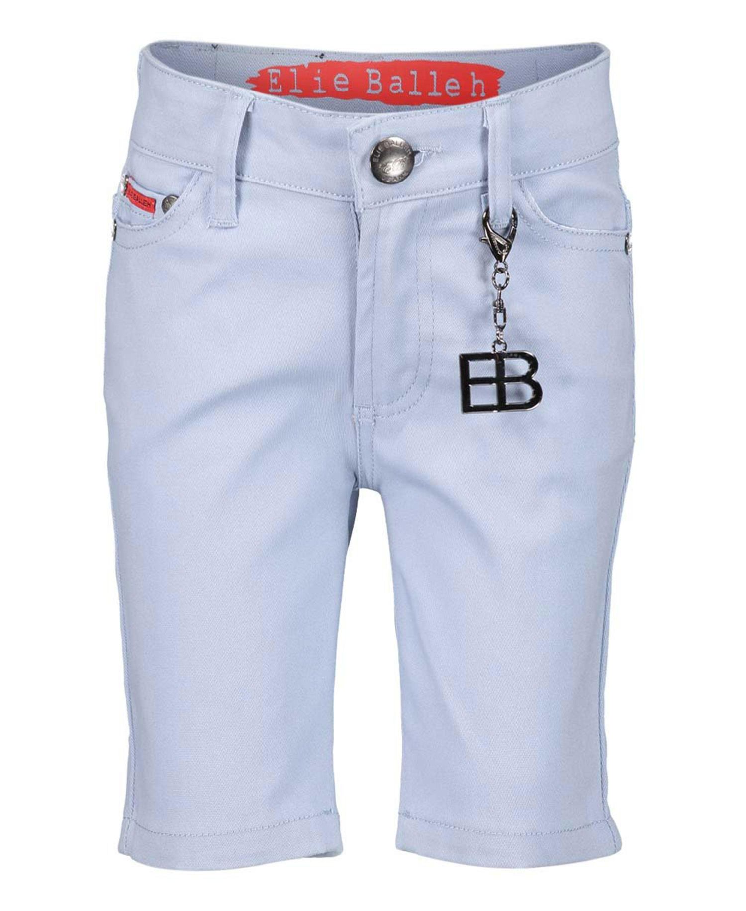 Big Boys Blue Cotton Twill Short