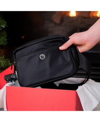 3-in-1 Crossbody Dog Walk Bag with Matching Planet-Safe Dog Poop Bags