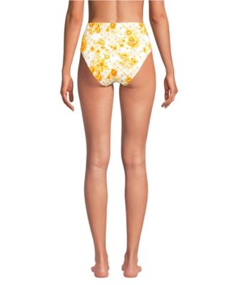 Women's Seamed High Waisted Bikini Bottoms