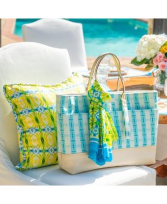 Original Canvas Tote Bag with Leather Base