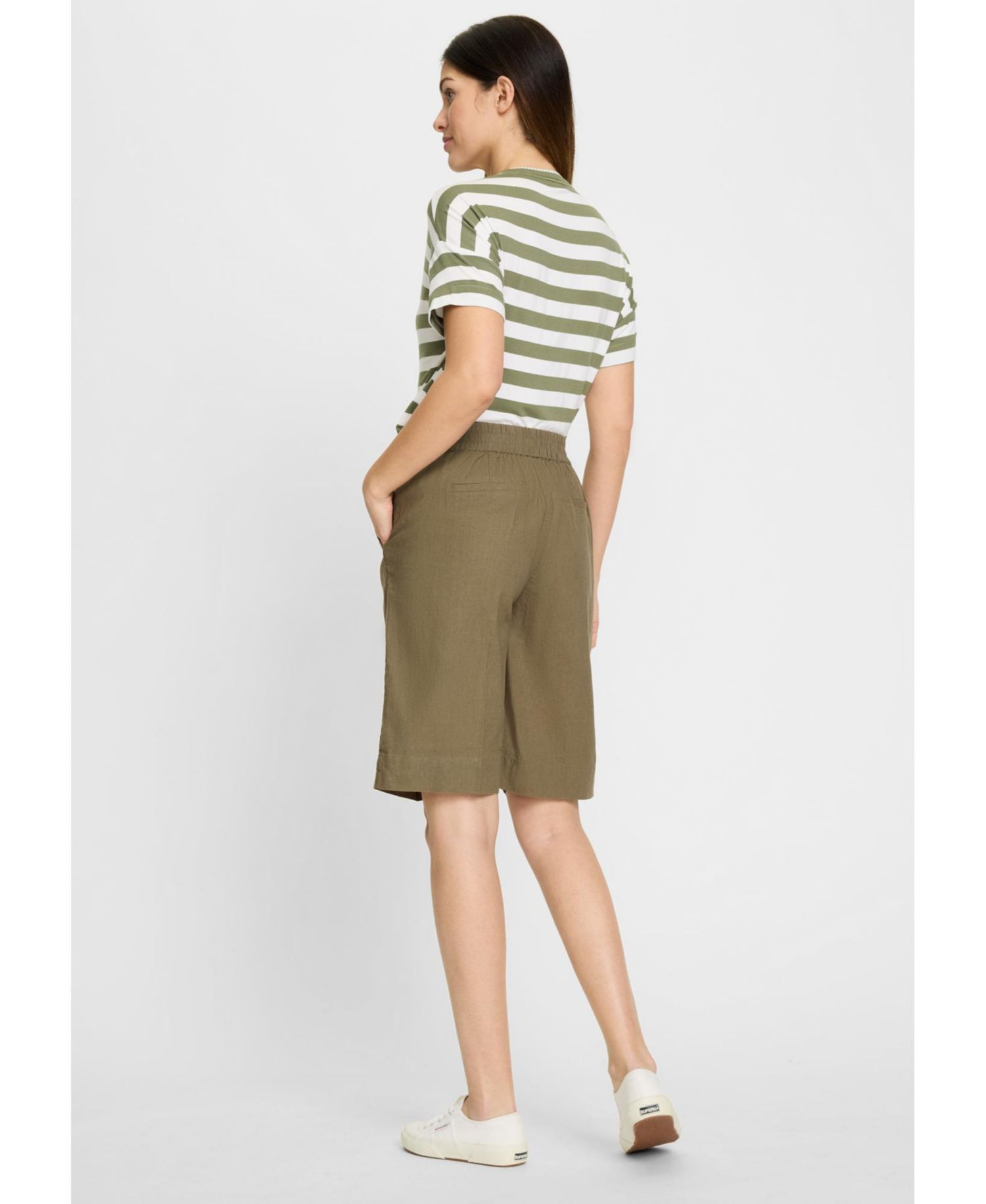 Women's Mona Fit Viscose Linen Short