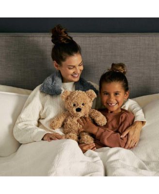 Microwavable French Lavender Scented Plush Brown Curly Bear