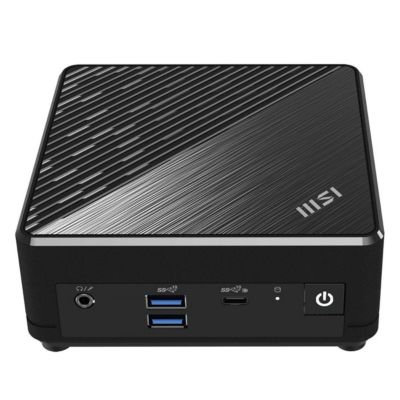 Cubi N ADL-021US Mini Desktop Computer, Intel Celeron N100 1.8GHz, 4GB RAM, 128GB SSD, Windows 11 Pro, Black