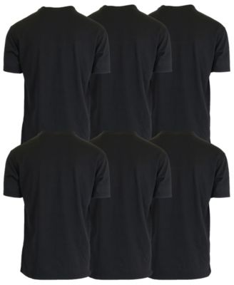 Men's 6-Pack Short Sleeve Stretch T-Shirt