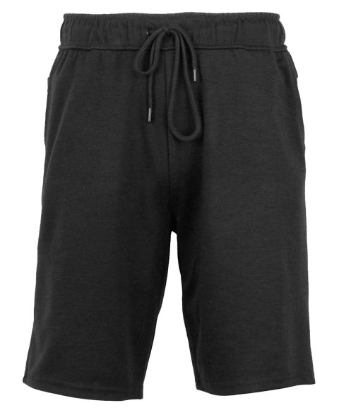 Мужские шорты Galaxy By Harvic Tech Fleece Performance With Heat Seal Zipper Pocket, цвет: Чёрный