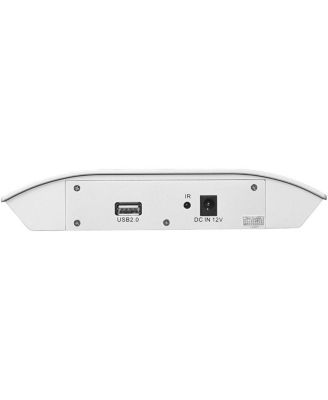 HuddleCamHD USB Conference Cameras with PTZ Control - Webcams for Zoom Video Conferencing (3X w/Audio, Black)