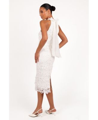 Women's Adalyn Halterneck Midi Dress