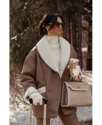 Women's Presley Faux Leather Coat