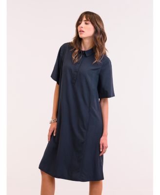 Women's Short Sleeve Swing Dress