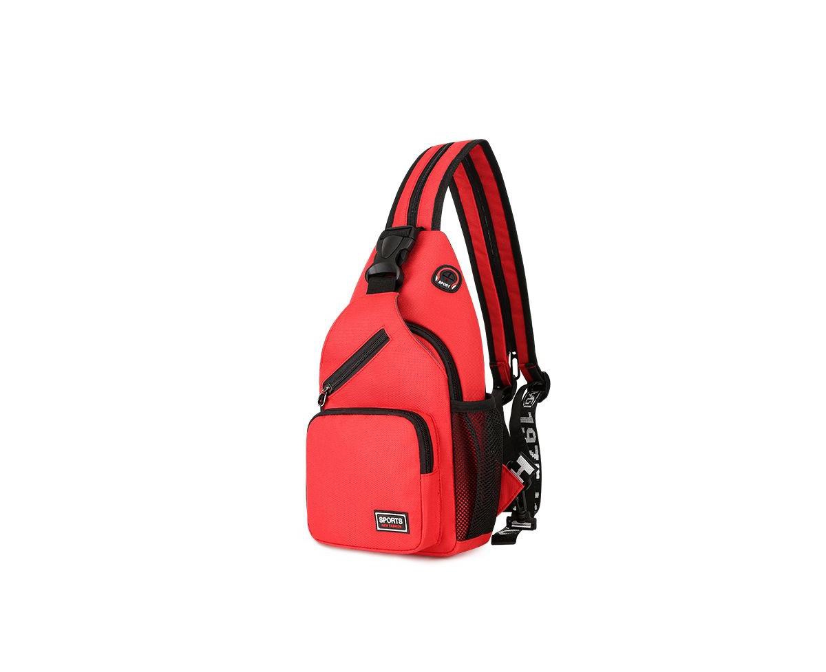 Color Pop Crossbody Travel Bag - Red - Red