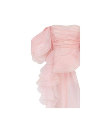 Women's Dreamy off-shoulder blouse with meringue flounces