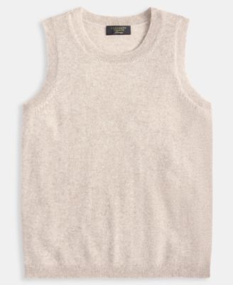 Women's Sleeveless Crewneck Sweater