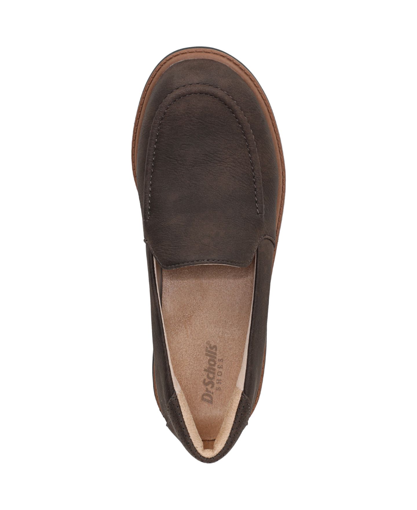 Женские туфли Dr. Scholl's Calm Down Round Toe, цвет: Коричневая искусственная кожа — фото 4
