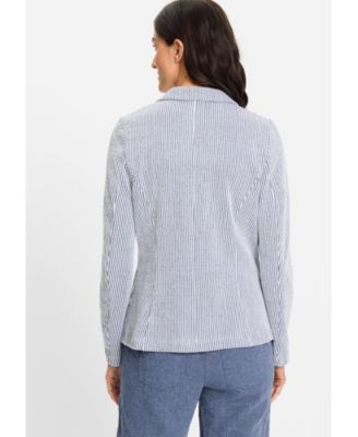 Women's Seersucker Blazer