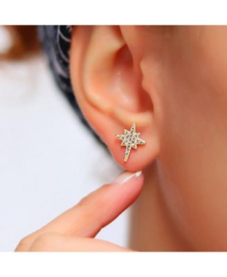 Northern Star Sterling Silver Stud Earring