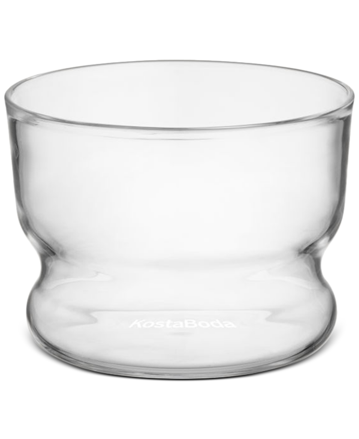 Kosta Boda Viva Double Old-fashioned Glass, Set Of 2 In Transparent