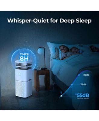  Air Purifier with Humidifier, H13 HEPA & Carbon Filter, 500m /h CADR, VOC/Humidity Sensor, Auto Mode, Night Light, for Large Rooms up to 60㎡ ( 55dB)