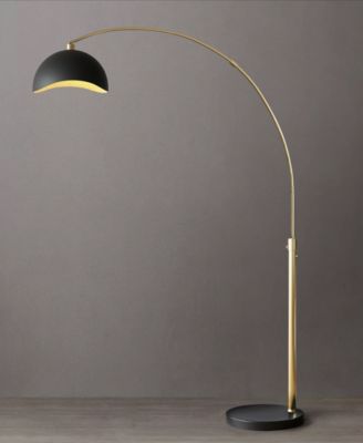 92" Metal Luna Bella Arc Floor Lamp