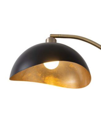 60" Metal Luna Bella Arc Floor Lamp