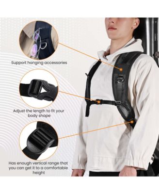 Hard ABS Hardshell with Backpack Straps Dreadnought Acoustic Guitar Case