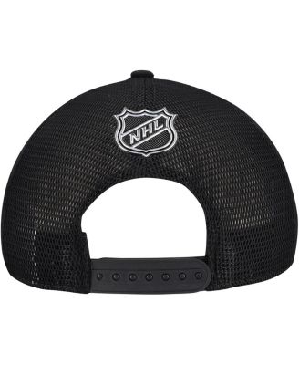 Men's Olive Anaheim Ducks Military Appreciation Trucker Adjustable Hat