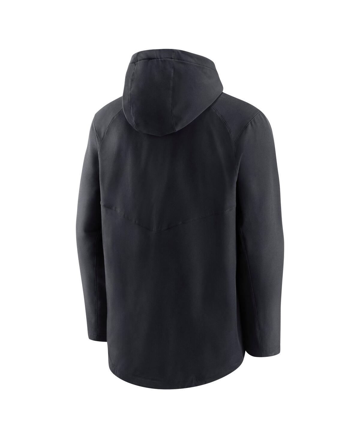 Nike Men's Black Minnesota Twins Authentic Collection Player Therma Full-zip Hoodie In Black