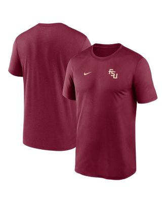 Nike - Men's Garnet Florida State Seminoles 2025 Sideline Small Logo Legend Performance T-Shirt