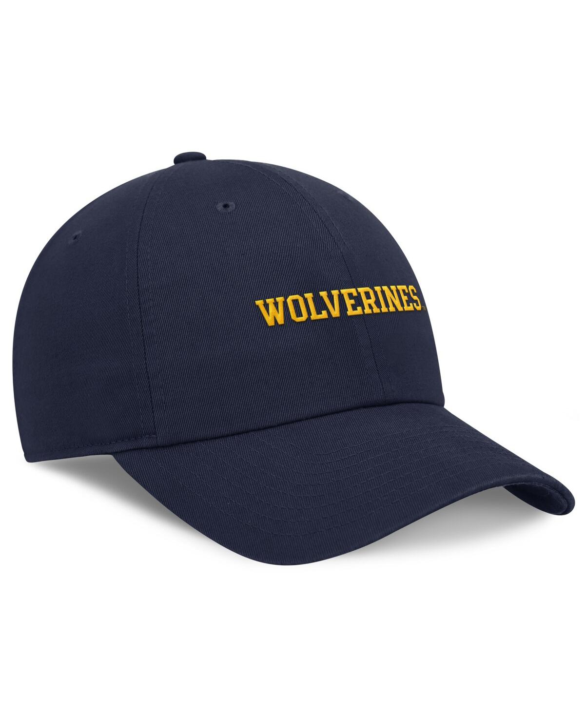 Jordan Men's Navy Michigan Wolverines Club Tri-glide Adjustable Hat