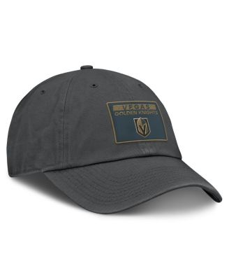 Women's Gray Vegas Golden Knights Authentic Pro Rink Adjustable Hat
