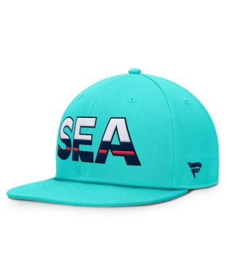 Fanatics - Men's Light Blue Seattle Kraken Rink 7 Snapback Hat