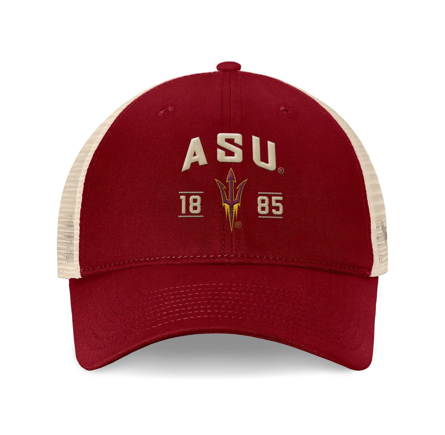 Men's Maroon Arizona State Sun Devils Heritage Waylon Trucker Adjustable Hat