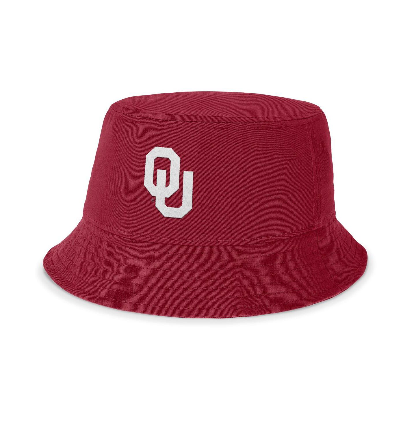 Мужская панама Jordan Crimson Oklahoma Sooners Local Apex Bucket Hat — фото 1
