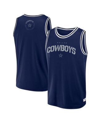 Fanatics - Men's Navy Dallas Cowboys Elements Future Ground Jersey Tank Top