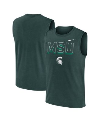 Nike - Men's Green Michigan State Spartans Primetime Tricode Legend Performance Tank Top