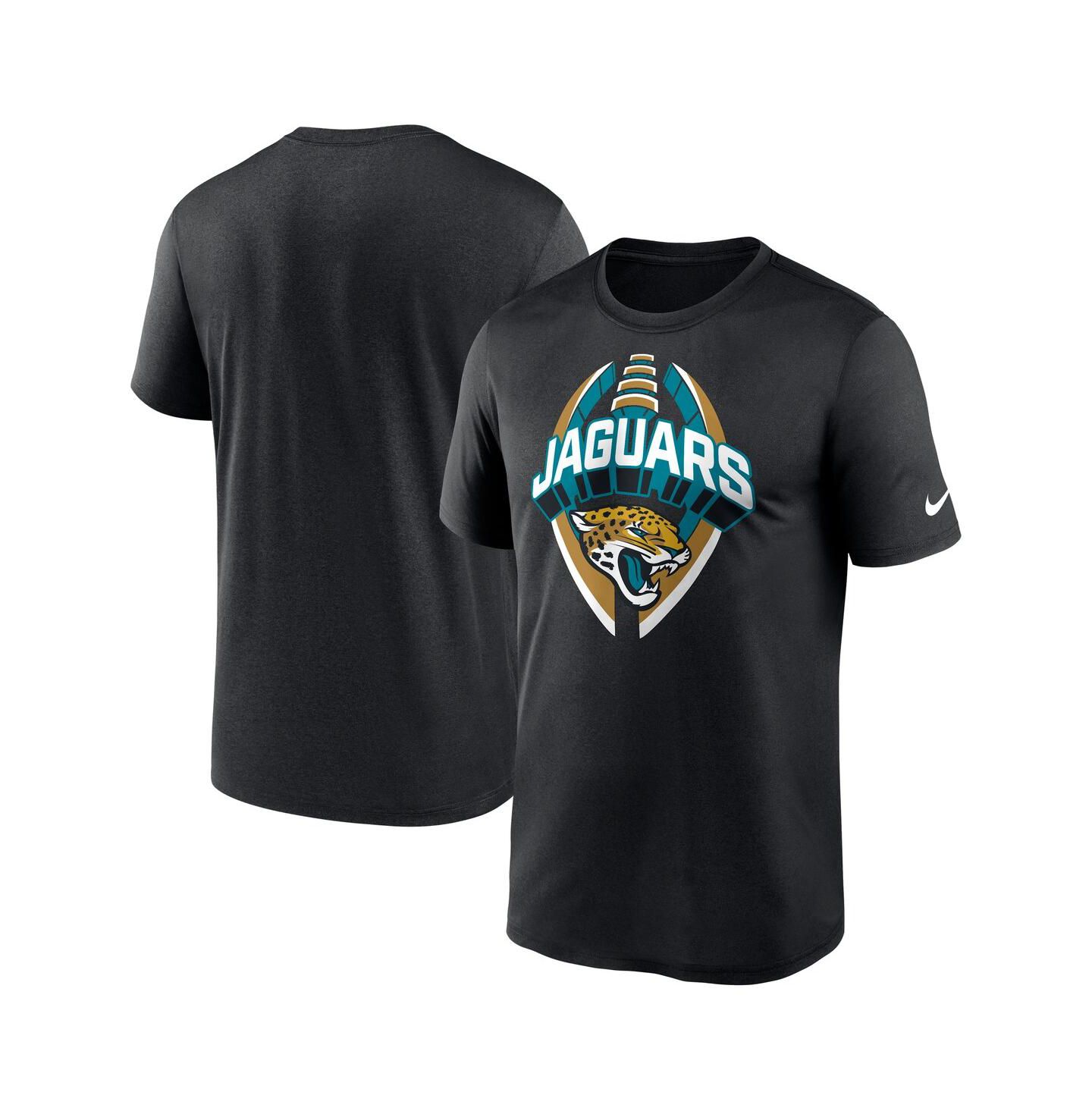 Мужская футболка Nike Black Jacksonville Jaguars Legend Icon Performance — фото 1
