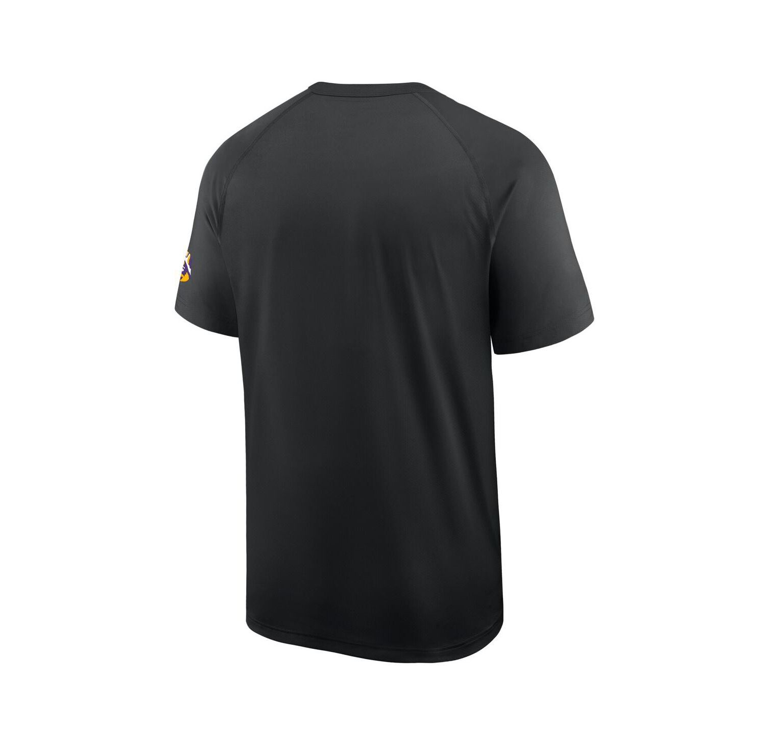 Men's Black LSU Tigers Ready Raglan Premium Performance T-Shirt