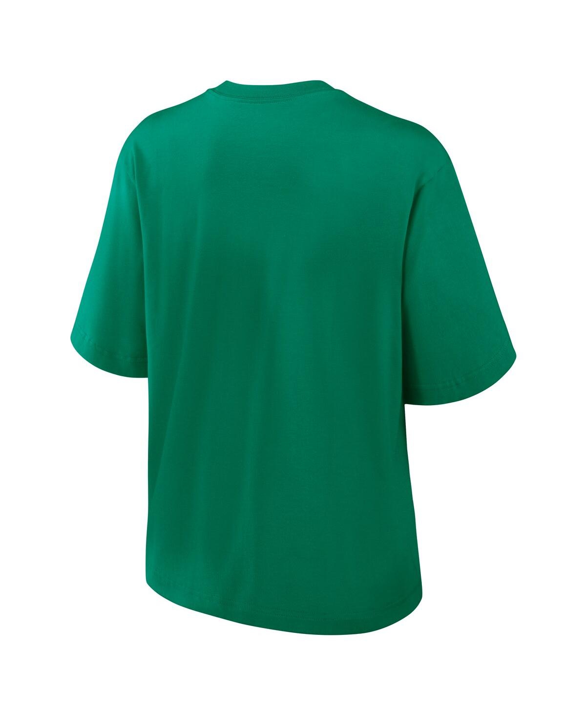 Nike Green Bay Packers Arch Boxy  Women's Nfl T-shirt In Green