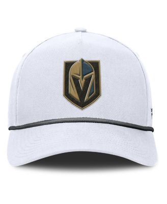 Men's White Vegas Golden Knights Rope A-Frame Adjustable Hat