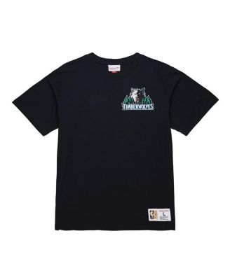 Men's Kevin Garnett Black Minnesota Timberwolves Hardwood Classics NBA Legends T-Shirt