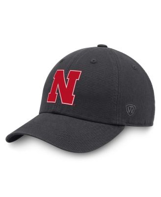 Top of the World - Men's Heather Charcoal Nebraska Huskers Champ Adjustable Hat