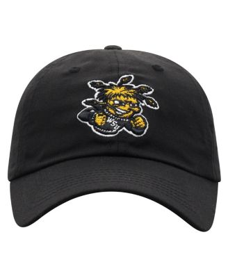 Men's Black Wichita State Shockers Staple Adjustable Hat