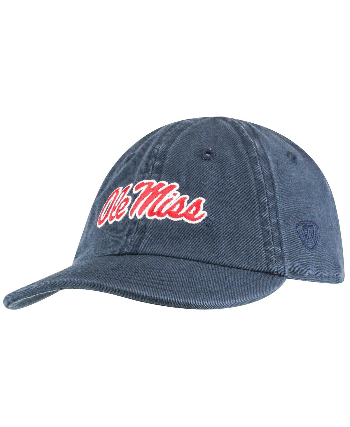 Shop Top Of The World Infant Navy Ole Miss Rebels Mini Me Victory Flex Hat
