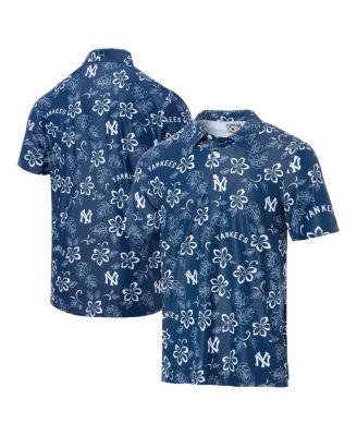 Reyn Spooner - Men's Navy New York Yankees Cooperstown Collection Performance Polo Shirt