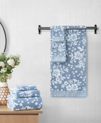 Folk Floral Cotton 6-Pc. Bath Towel Set