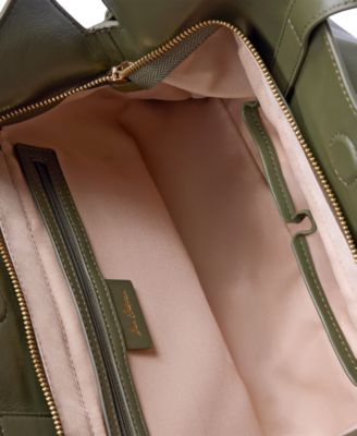 Poppy Extra Large Leather Drawstring Tote