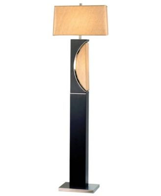 63" Metal Half Moon Floor Lamp