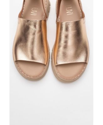 Londoi Elastic Strap Leather Sandal (Women)