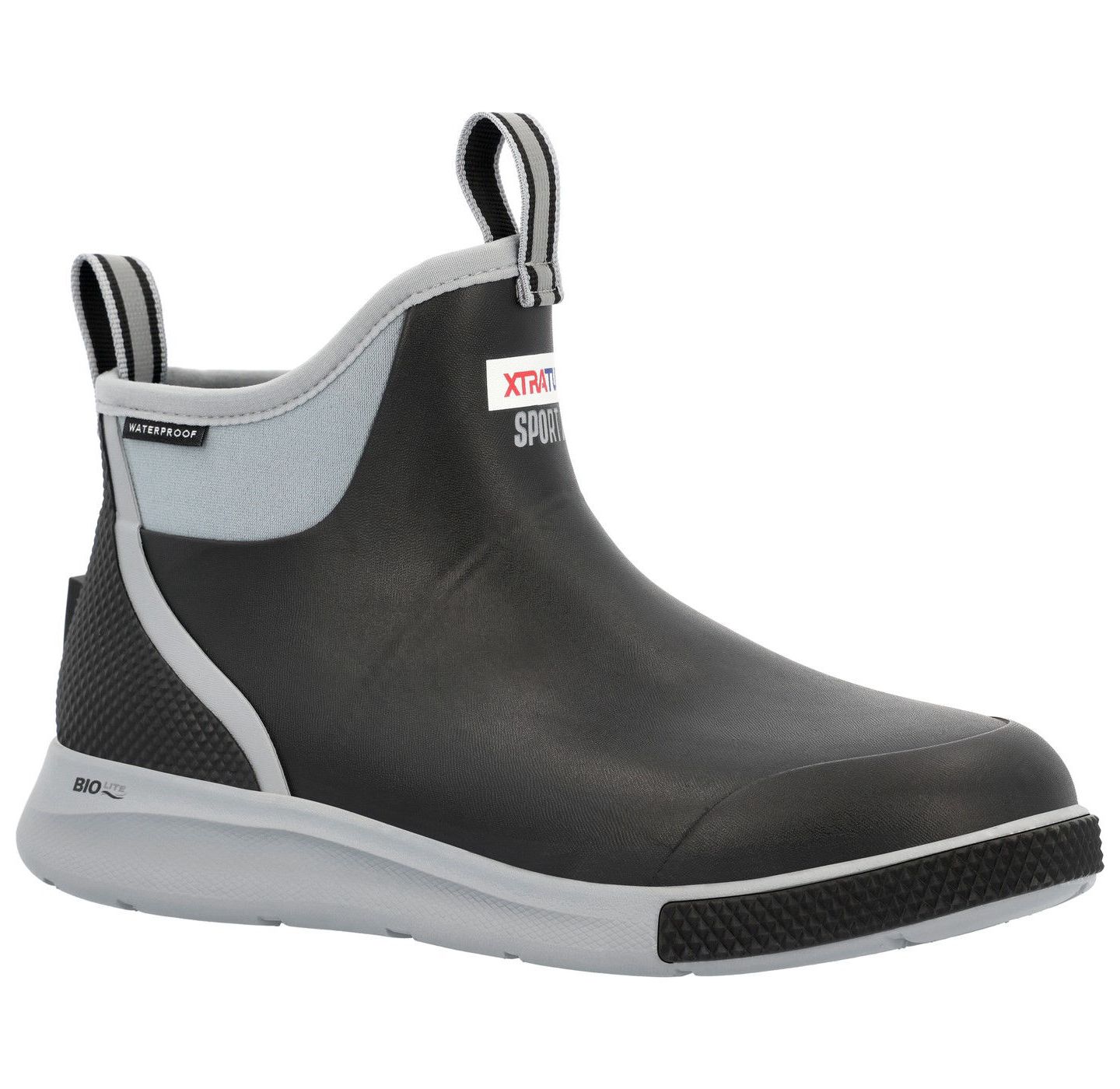 Мужские ботинки XTRATUF Tailgate Ankle Deck Boot Sport, цвет: Чёрный — фото 3